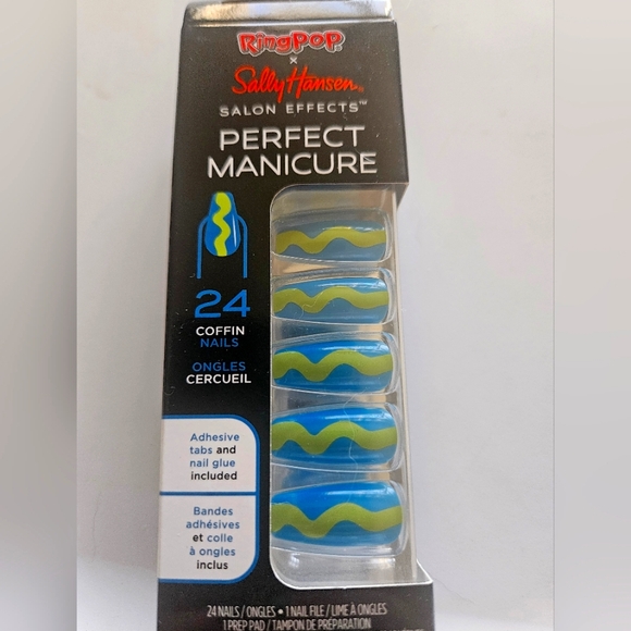 Other - Sally Hansen Ring Pop Perfect Manicure Coffin Nails